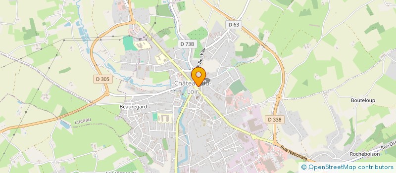 localisation de l'entreprise PRO FACILITY SERVICES  MONTVAL-SUR-LOIR