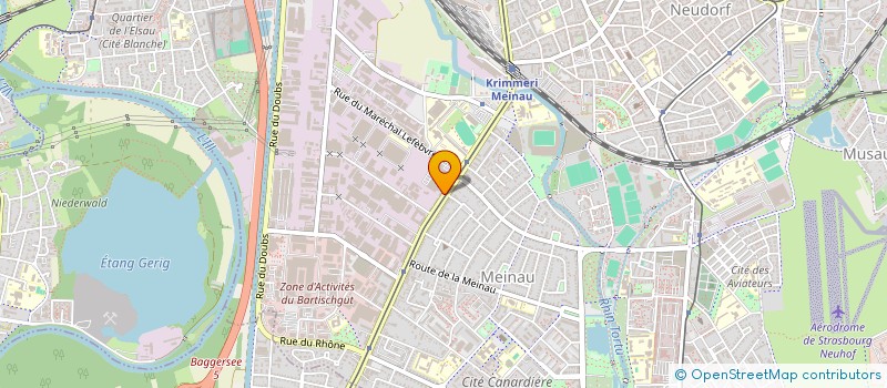 localisation de l'entreprise PRO-FAT SERVICES  STRASBOURG