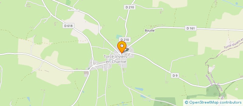 localisation de l'entreprise PRO FERM à TORCE VIVIERS EN CHARNIE