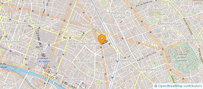 localisation de l'entreprise PRO FERMETURES  PARIS