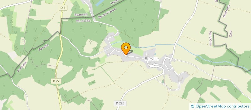 localisation de l'entreprise PRO FERMETURES  BERVILLE