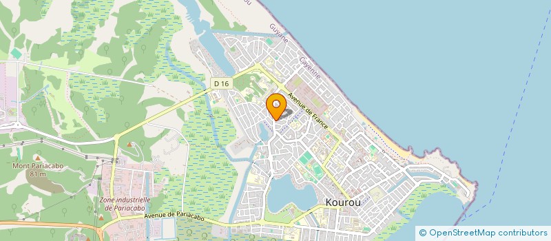 localisation de l'entreprise PRO FERMETURES EXPRESS à KOUROU