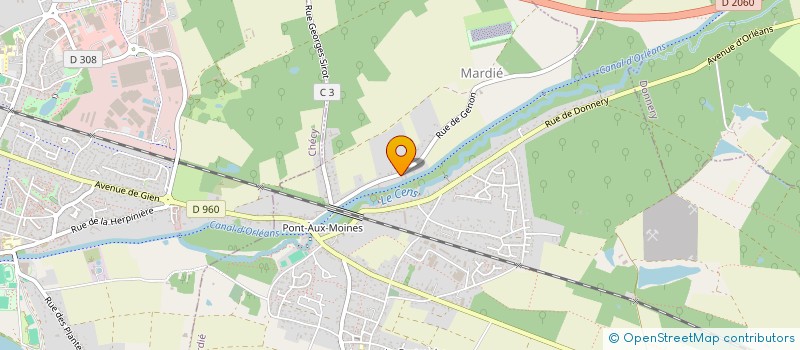 localisation de l'entreprise PRO FILES CONSEIL à MARDIE