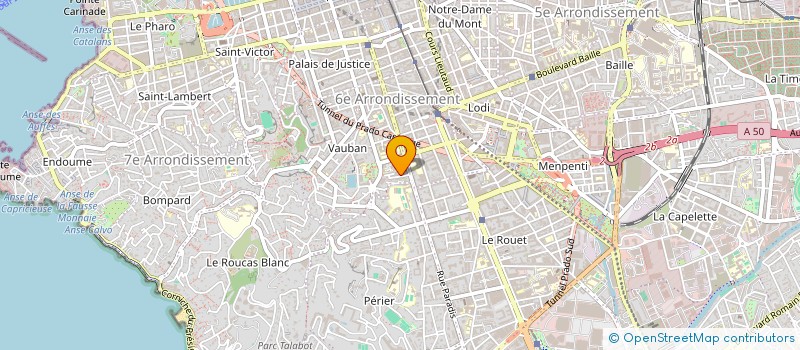 localisation de l'entreprise PRO-FILET à MARSEILLE