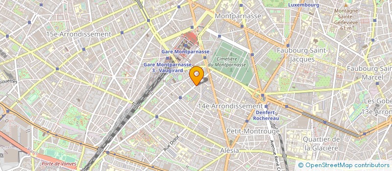 localisation de l'entreprise PRO'FILL 14  PARIS