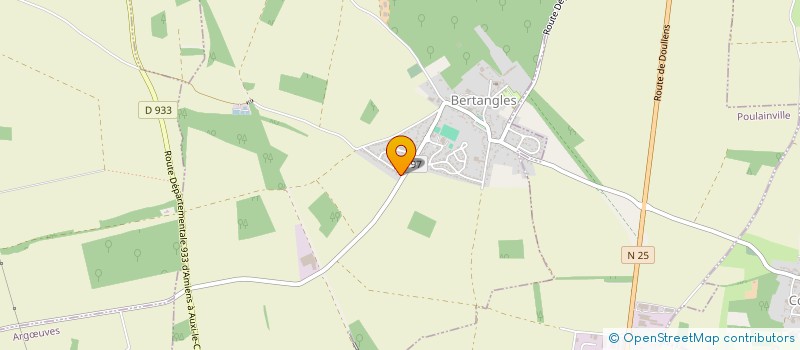 localisation de l'entreprise PRO.FINANCE.CONSEIL.COURTAGE  BERTANGLES