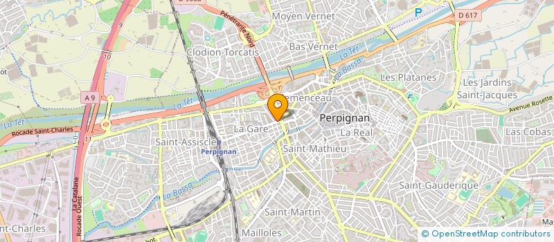 localisation de l'entreprise PRO FINANCES INVESTISSEMENT  PERPIGNAN