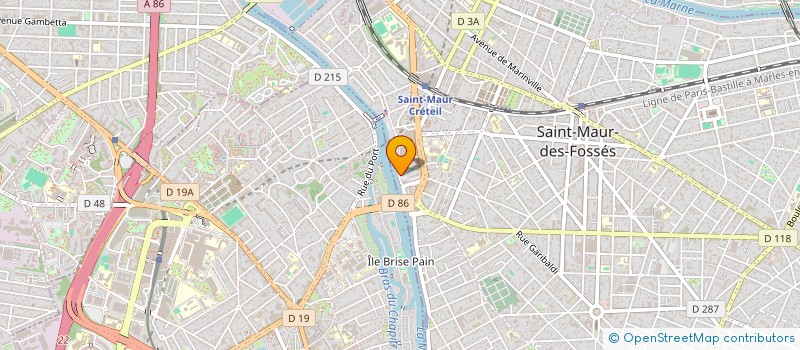 localisation de l'entreprise PRO-FIT à SAINT-MAUR-DES-FOSSES