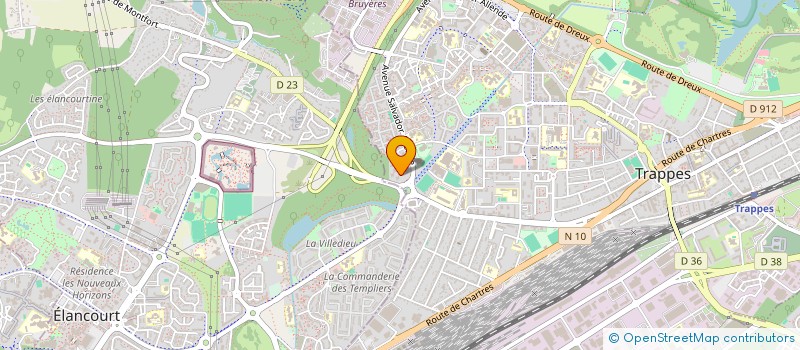 localisation de l'entreprise PRO'FIT  TRAPPES