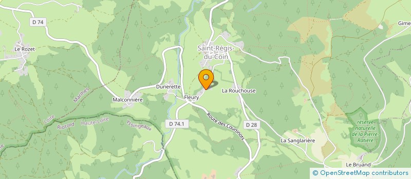 localisation de l'entreprise PRO-FIT-SOLUTIONS à SAINT-REGIS-DU-COIN