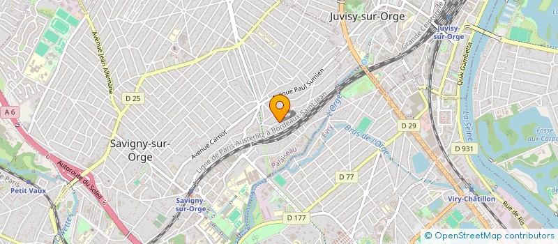 localisation de l'entreprise PRO FM RENOVATION à SAVIGNY-SUR-ORGE