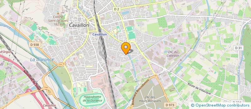 localisation de l'entreprise PRO FORMA  CAVAILLON