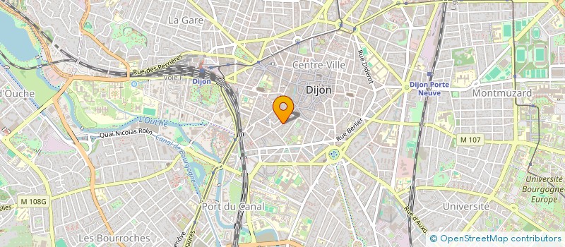 localisation de l'entreprise PRO FORMATION à DIJON