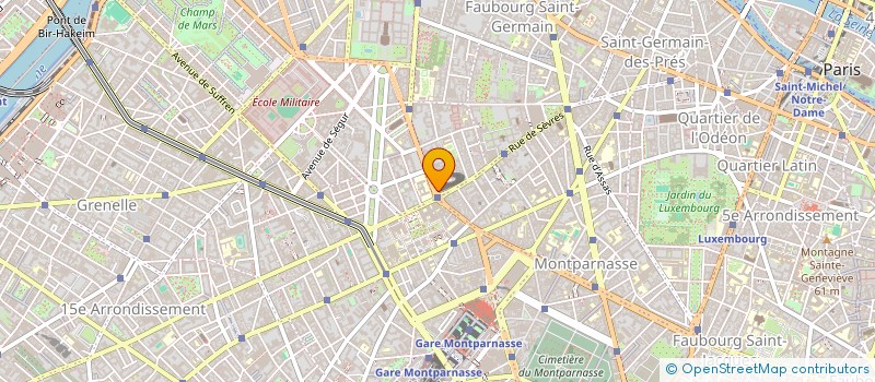 localisation de l'entreprise PRO FP à PARIS