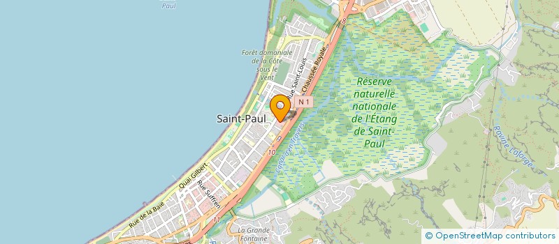 localisation de l'entreprise PRO'FROID EURL à SAINT-PAUL