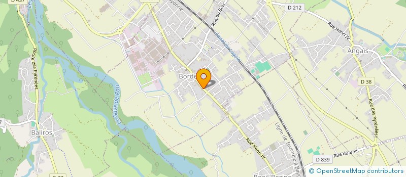 localisation de l'entreprise PRO FROID PYRENEES à BORDES