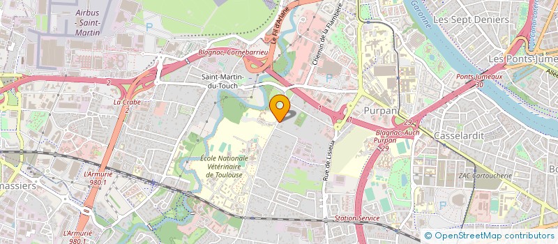 localisation de l'entreprise PRO-FUSION GASTRONOMIE à TOULOUSE