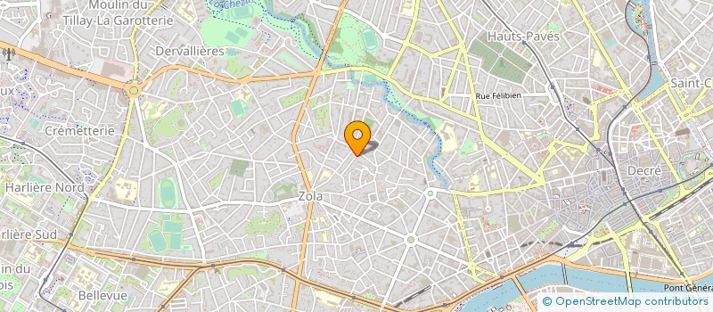 localisation de l'entreprise PRO-G à NANTES