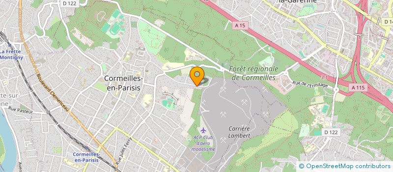 localisation de l'entreprise PRO-G  CORMEILLES-EN-PARISIS