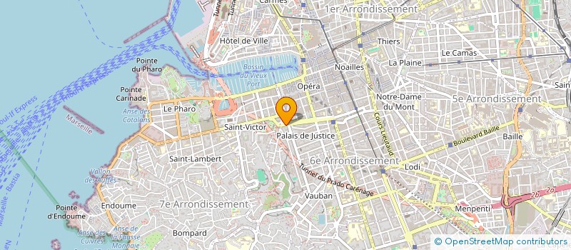 localisation de l'entreprise PRO-G-COM à MARSEILLE