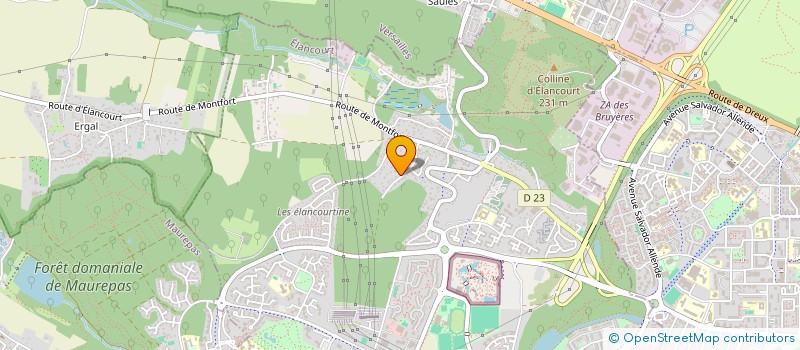 localisation de l'entreprise PRO G D'INTERIEUR  ELANCOURT