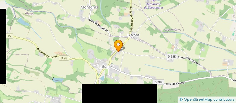 localisation de l'entreprise PRO G GEURTS  LAHAGE