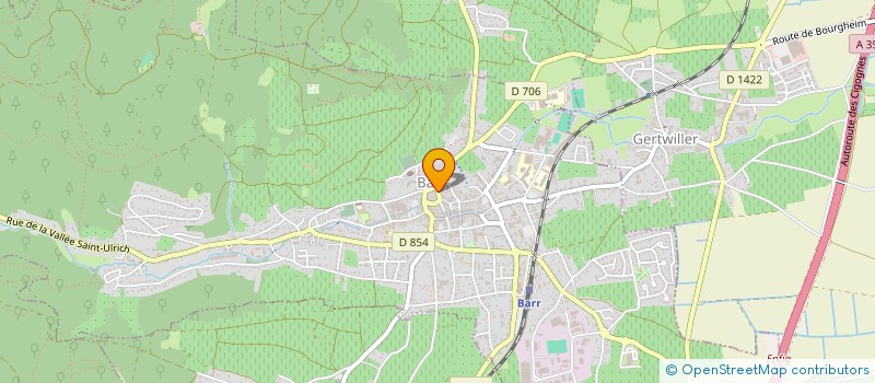 localisation de l'entreprise PRO - GAN à BARR