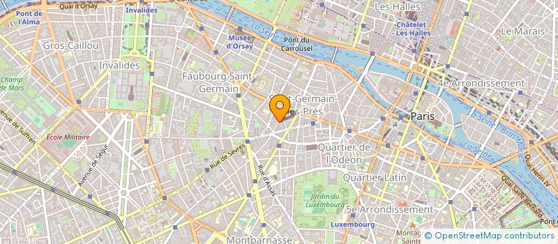 localisation de l'entreprise PRO GE FOR  PARIS