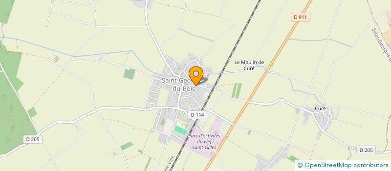 localisation de l'entreprise PRO'GEAY POSE  BEURLAY