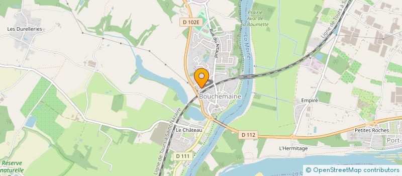 localisation de l'entreprise PRO GESTION à BOUCHEMAINE