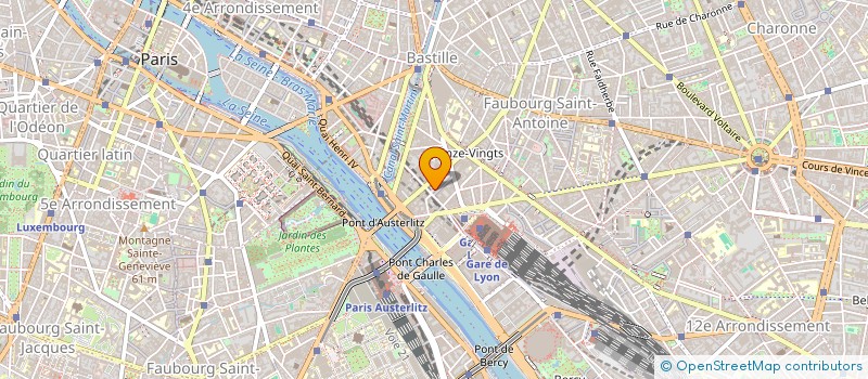 localisation de l'entreprise PRO GESTION  PARIS