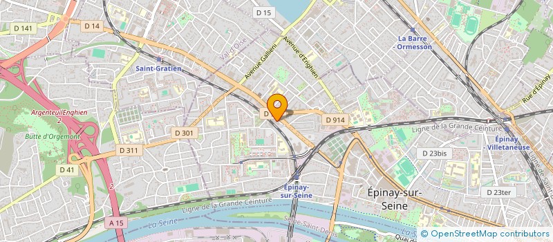 localisation de l'entreprise PRO-GISTIQUE  EPINAY-SUR-SEINE