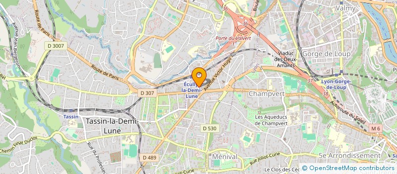 localisation de l'entreprise PRO'GM RENOVATION  TASSIN-LA-DEMI-LUNE