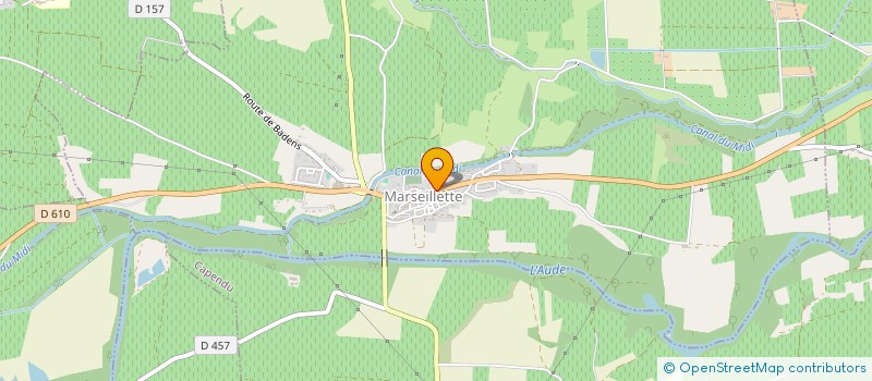 localisation de l'entreprise PRO GUITA à MARSEILLETTE