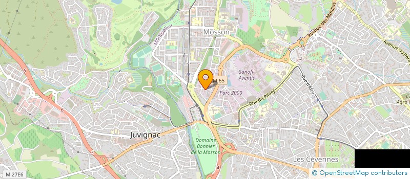 localisation de l'entreprise PRO HABITAT à MONTPELLIER