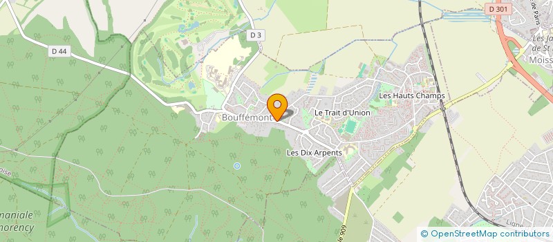 localisation de l'entreprise PRO HABITAT IDF  BOUFFEMONT