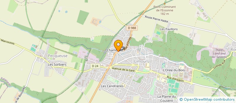 localisation de l'entreprise PRO HABITAT RENOV  LIMOURS