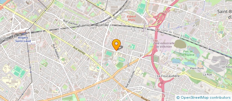 localisation de l'entreprise PRO HDI à ANGERS