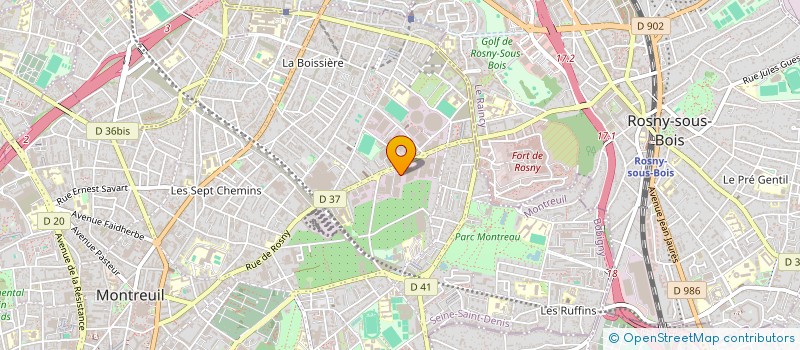 localisation de l'entreprise PRO HYGIENE SOLUTION GRAND EST à MONTREUIL