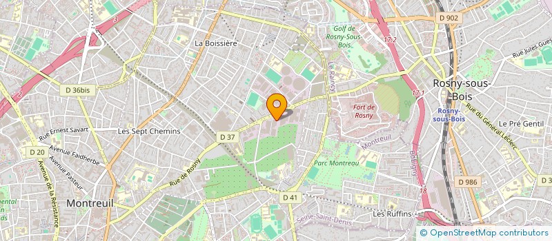 localisation de l'entreprise PRO HYGIENE SOLUTION SUD OUEST à MONTREUIL