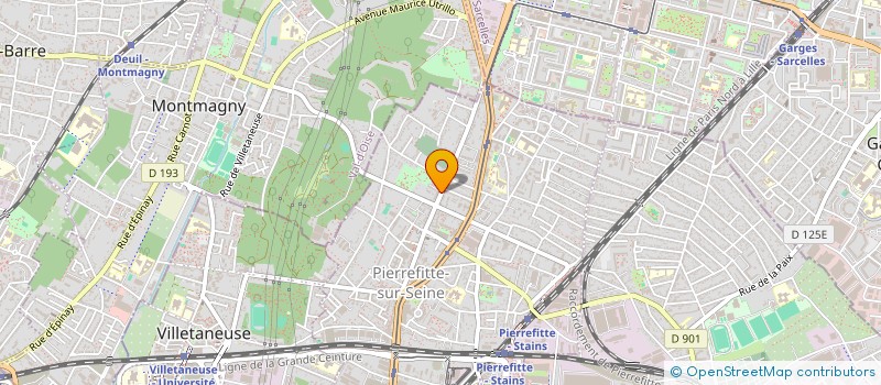 localisation de l'entreprise PRO IM CO SARL à PIERREFITTE-SUR-SEINE