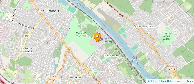 localisation de l'entreprise PRO IMMO à RIS-ORANGIS