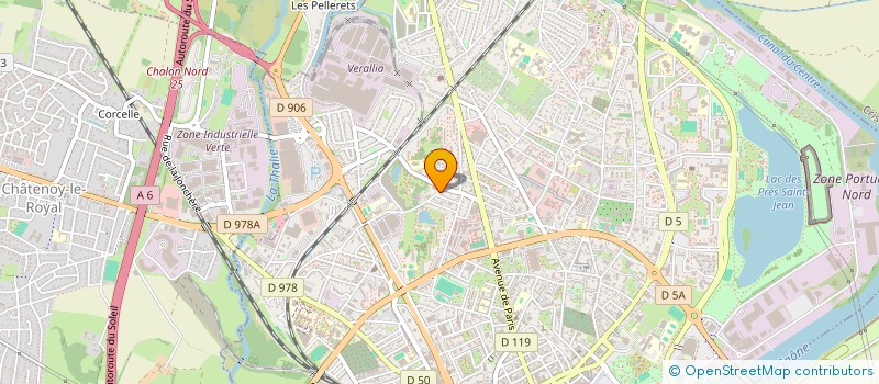 localisation de l'entreprise PRO'IMMO  CHALON-SUR-SAONE