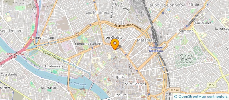 localisation de l'entreprise PRO IMMO CONSEIL à TOULOUSE