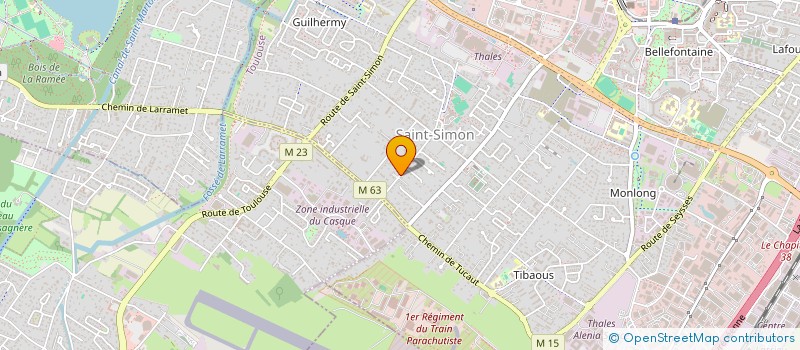 localisation de l'entreprise PRO IMMOCONSEIL à TOULOUSE