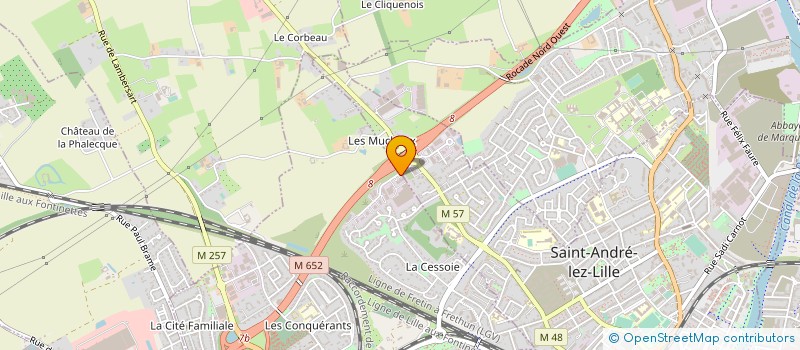 localisation de l'entreprise PRO IMPEC à LAMBERSART