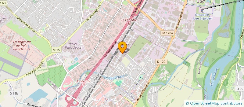 localisation de l'entreprise PRO IMPRESSION à TOULOUSE