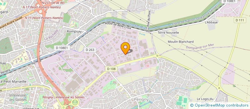 localisation de l'entreprise PRO INOX  ATLANTIQUE à PERIGNY