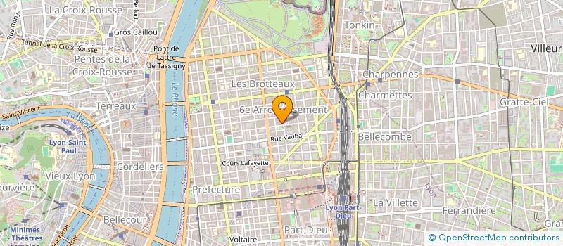 localisation de l'entreprise PRO INTELLIGENCIA  LYON