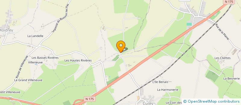 localisation de l'entreprise PRO INTER  PONTORSON